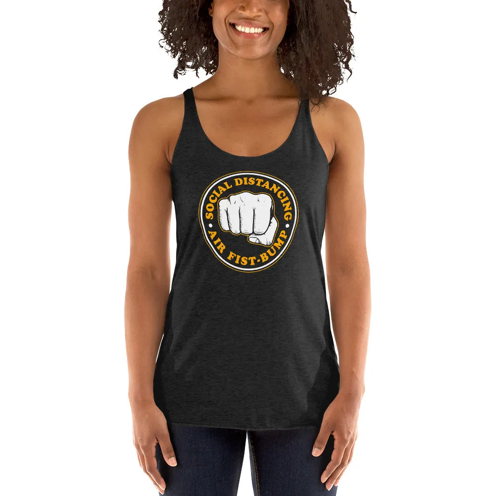 Air Fist Bump Women's Racer-back Tank-top