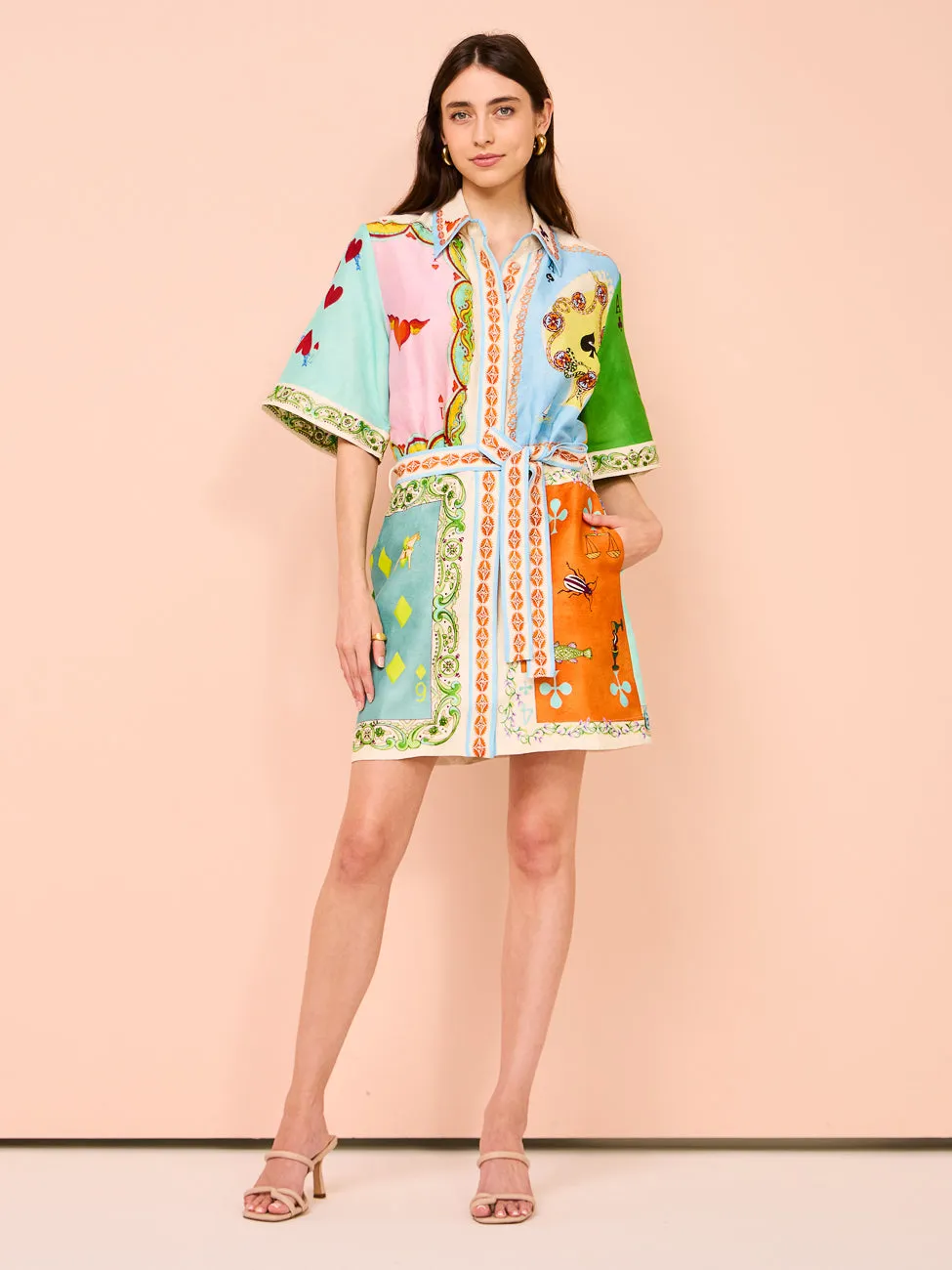 Alemais Rummy Mini Dress in Multi