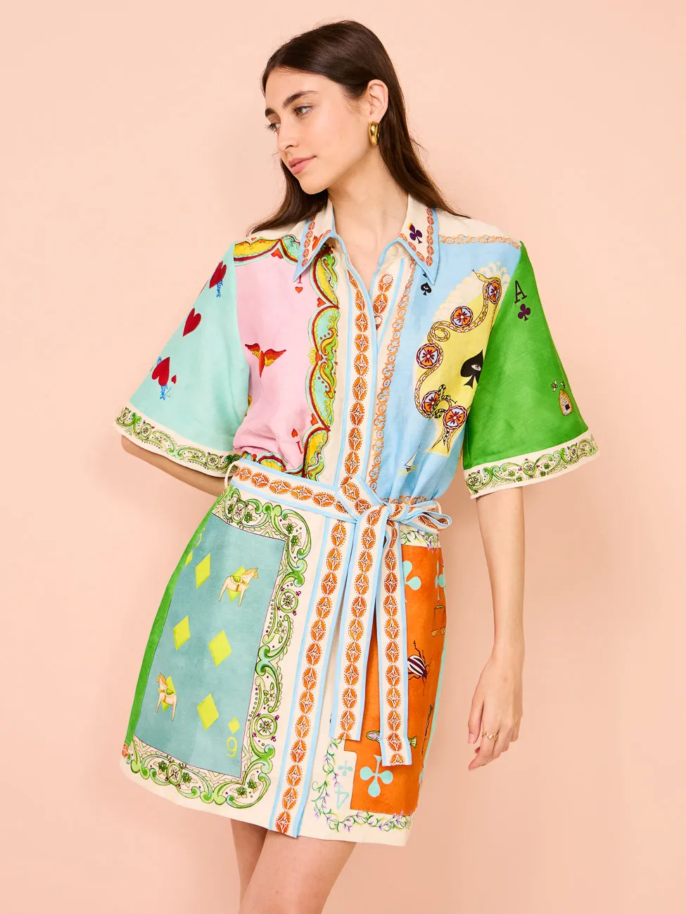 Alemais Rummy Mini Dress in Multi