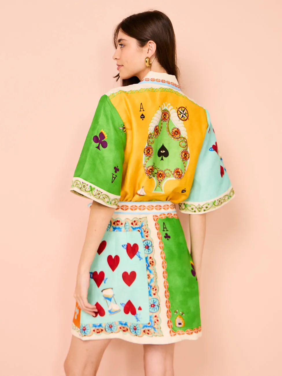 Alemais Rummy Mini Dress in Multi