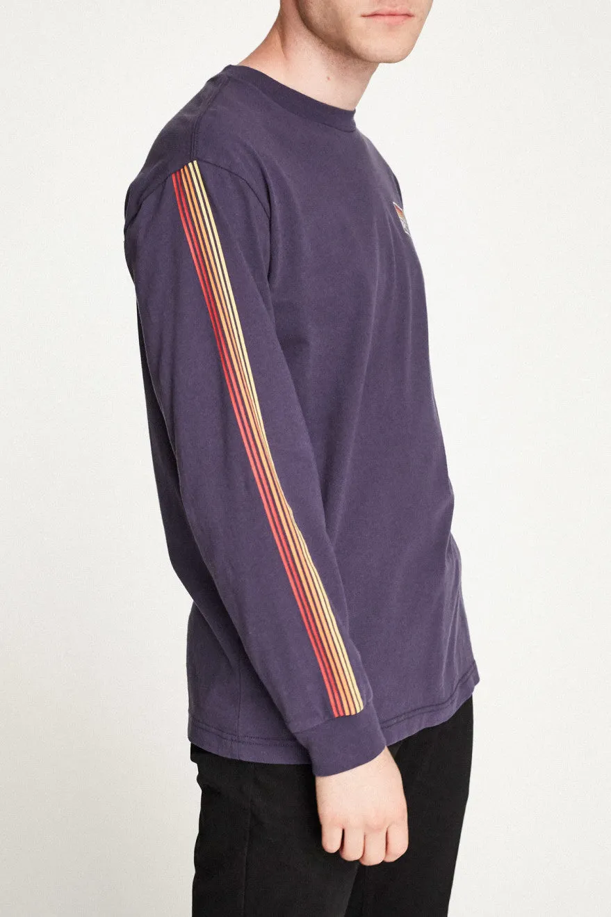 Banyan II L/S Standard Tee - Washed Navy