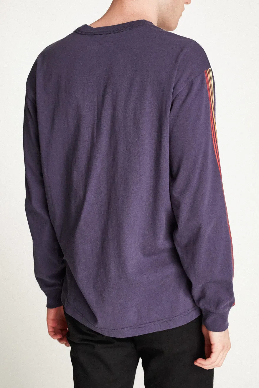Banyan II L/S Standard Tee - Washed Navy