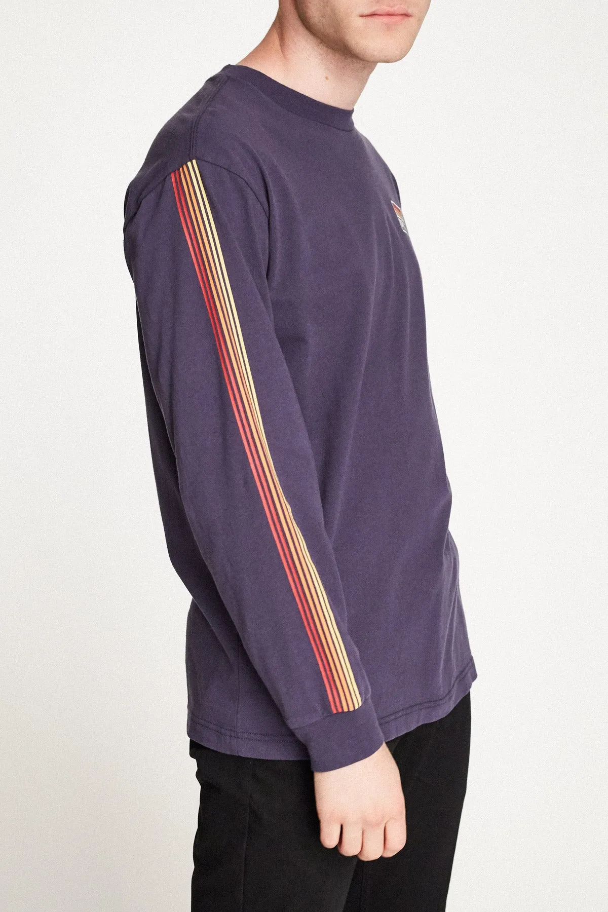 Banyan II L/S Standard Tee - Washed Navy