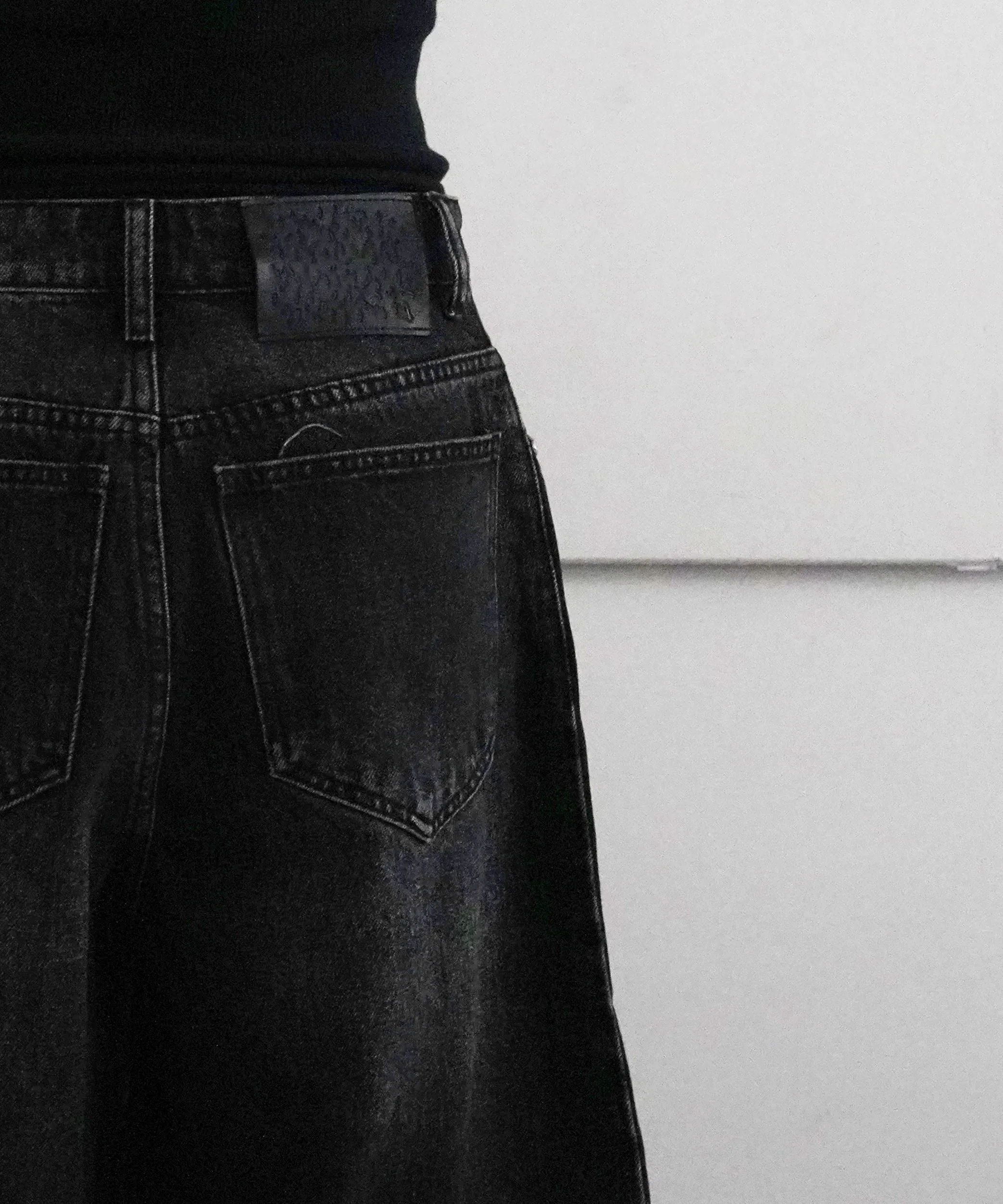 Basketcase BREACHER DENIM SHORTS "WASHED BLACK"