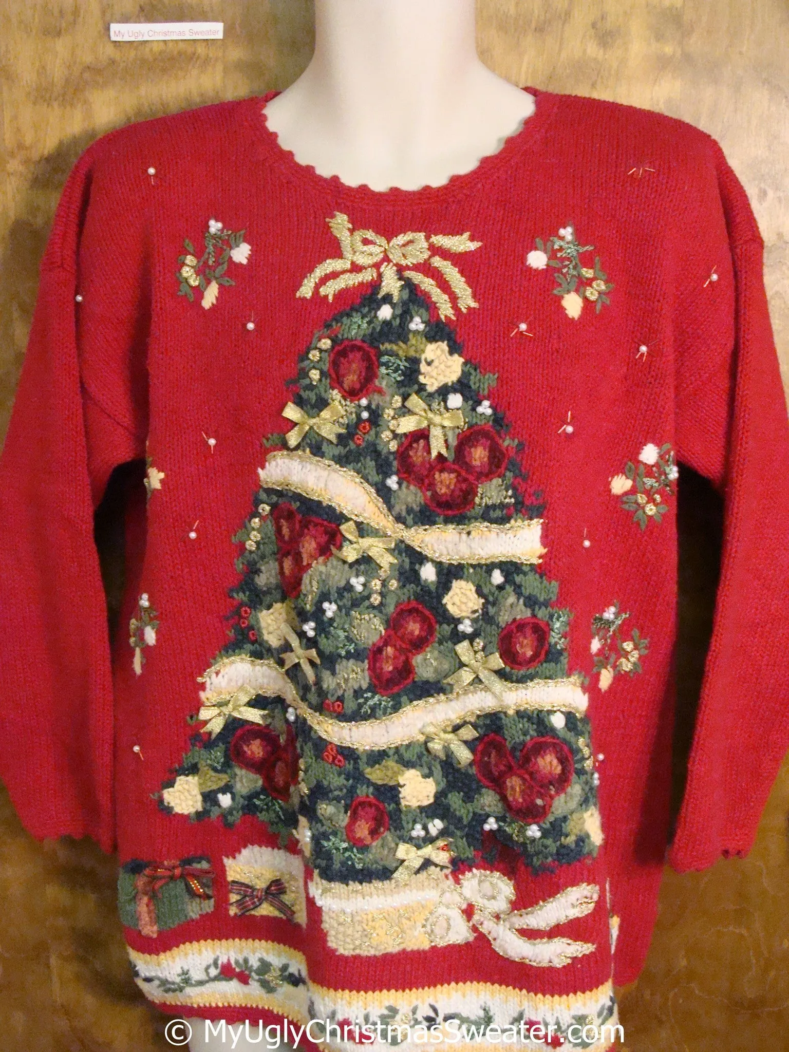 Best 80s Tree Ugly Christmas Sweater Pullover