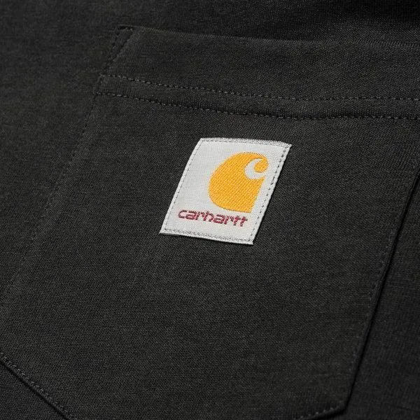 Carhartt WIP Long Sleeve Pocket T-Shirt Black