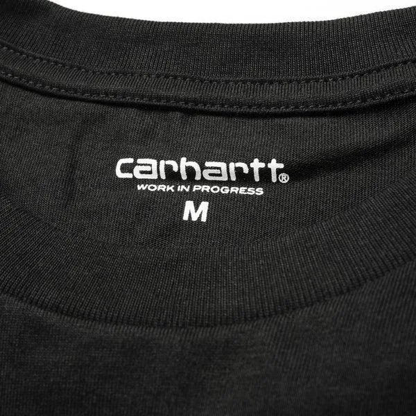 Carhartt WIP Long Sleeve Pocket T-Shirt Black