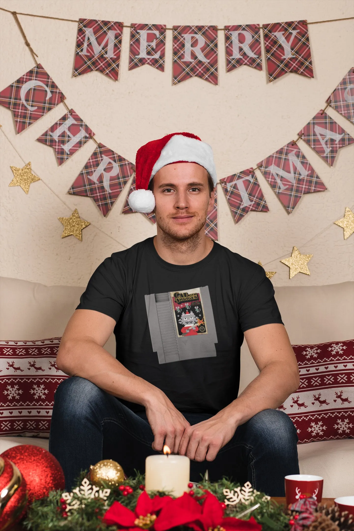 Cat Nitendo: Holiday Edition  Unisex T-shirt