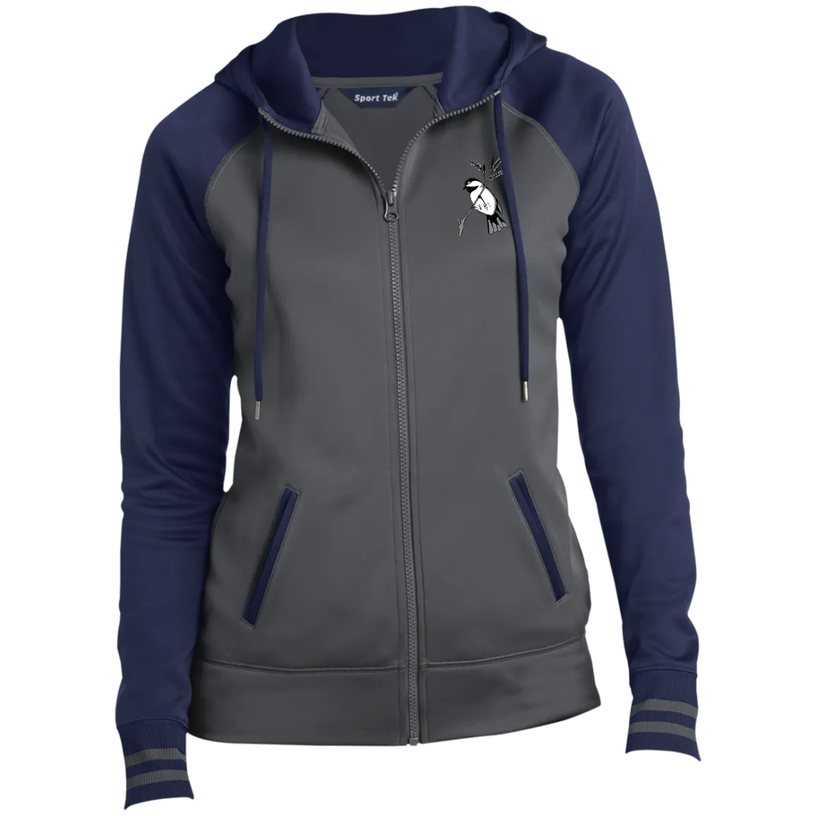 Chickadee Ladies' Sport-Wick® Full-Zip Hooded Jacket