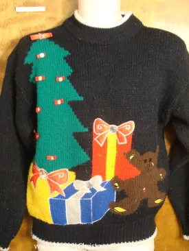 Crazy 80s TeddyBear Christmas Sweater