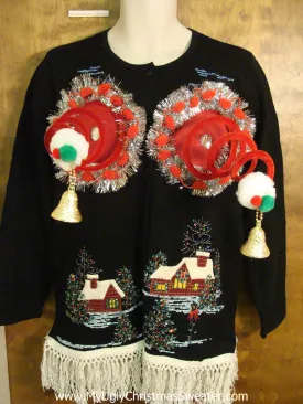 Crazy Winter Wonderland Naughty Ugly Christmas Sweater