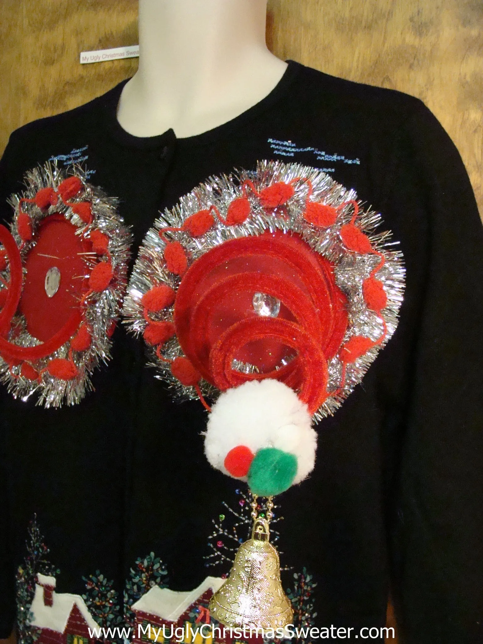Crazy Winter Wonderland Naughty Ugly Christmas Sweater