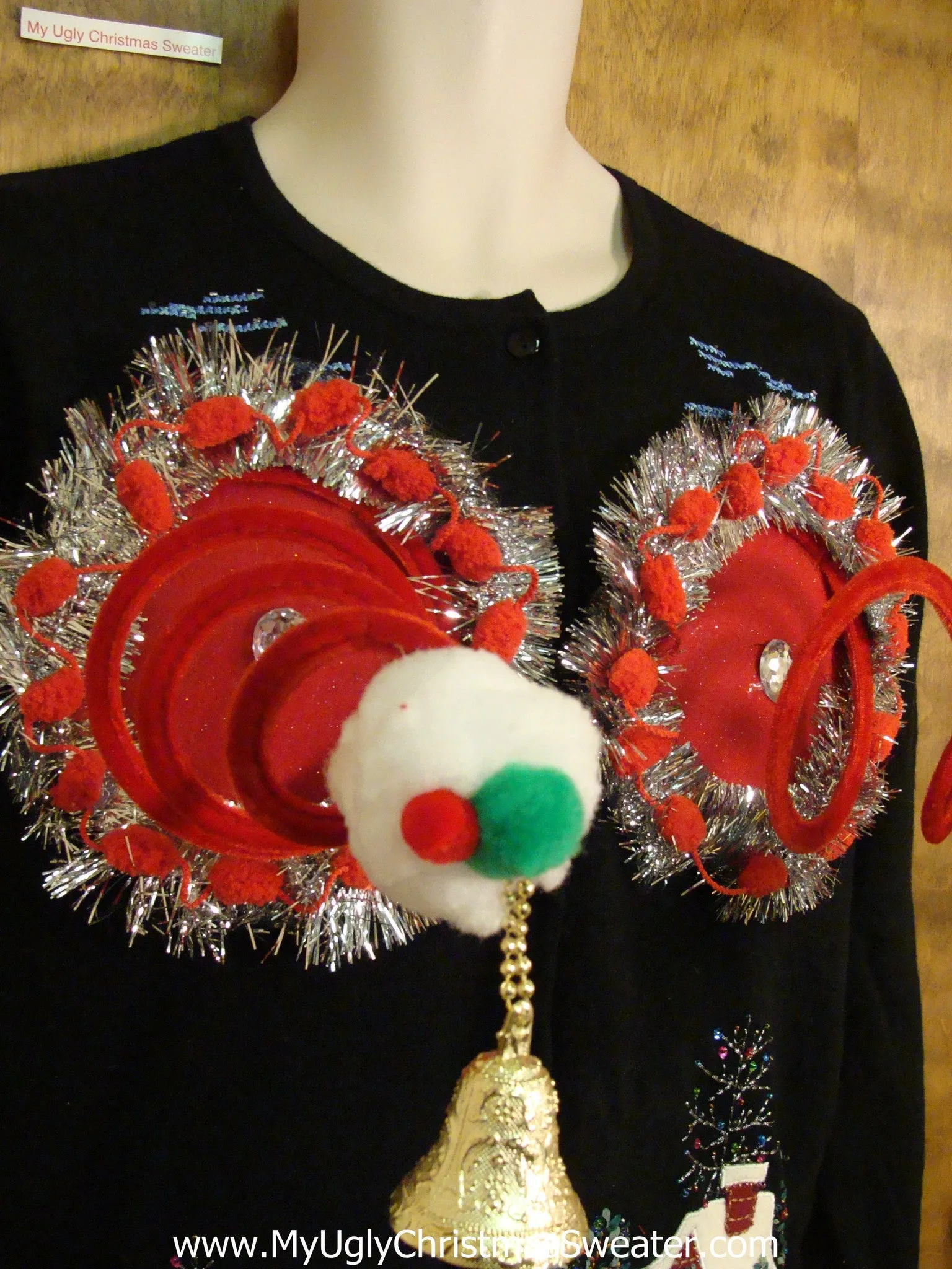 Crazy Winter Wonderland Naughty Ugly Christmas Sweater