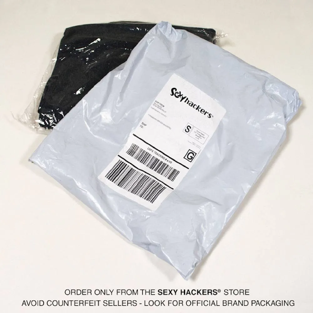 Embroidery Reading Robot Robot Logo Black Hoodies