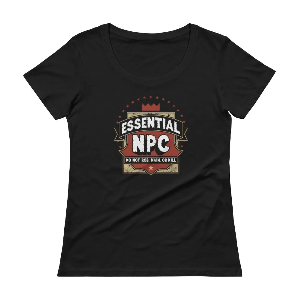 Essential NPC Women's Scoopneck T-shirt