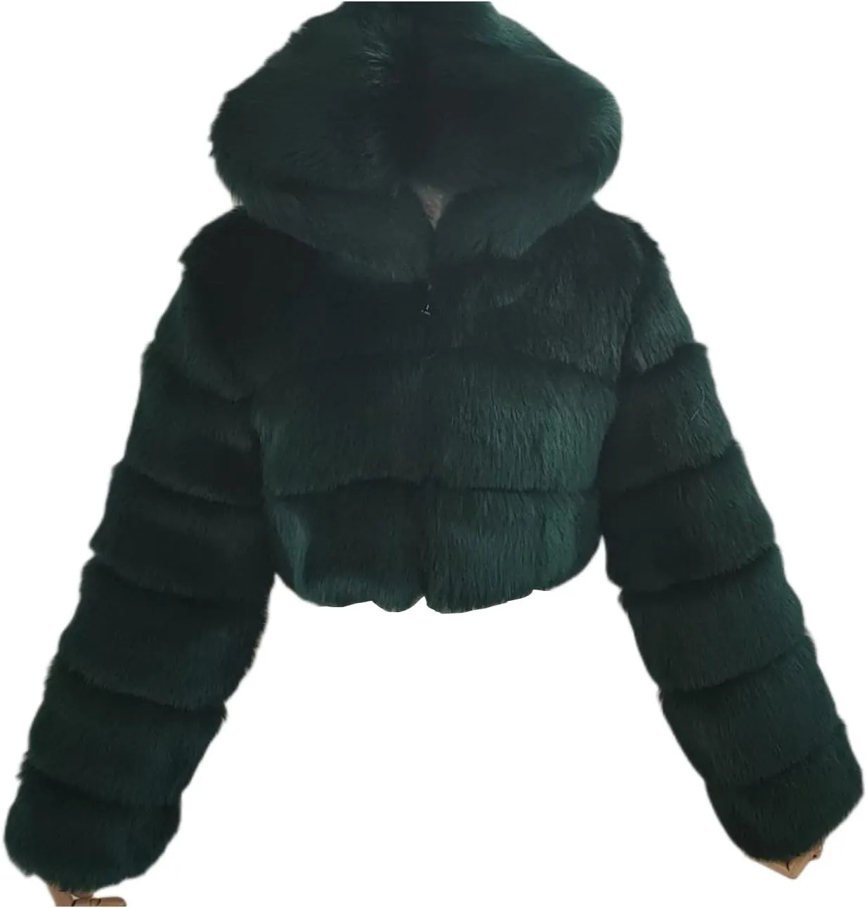 Faux Fur Women's Winter Warm Jacket Shawl Wrap Stole Shrug Wedding Cover Up Coat Outerwear Sweater