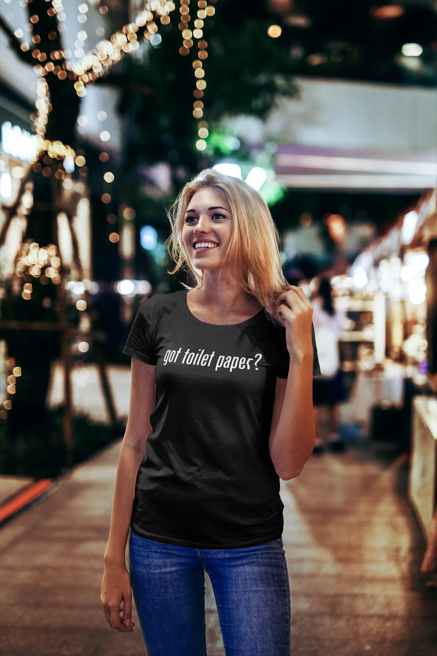 Got Toilet Paper Women's Scoopneck T-shirt