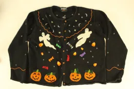 I got your back trick or treat Large Halloween Sweater