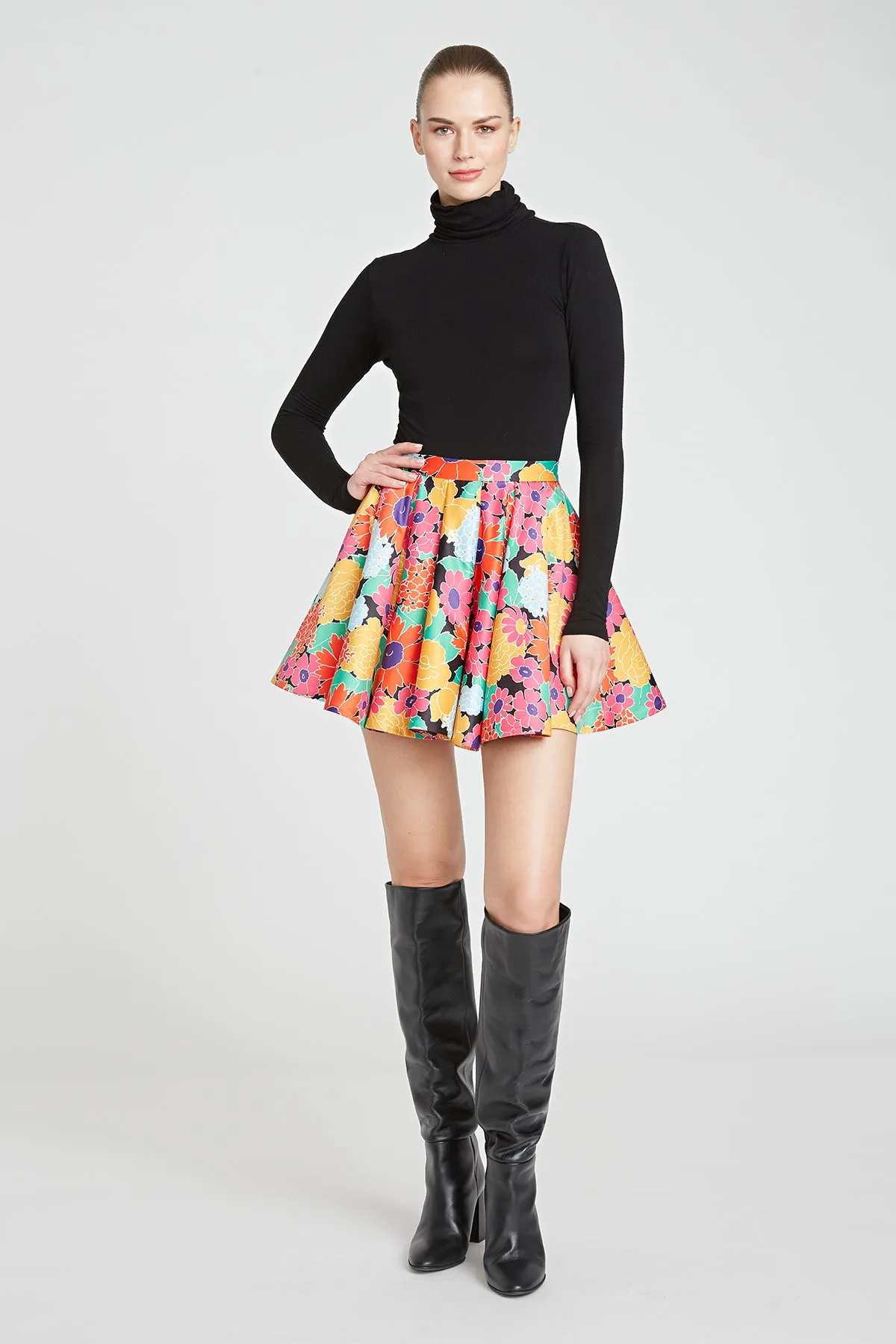 Lotus Mini Skirt