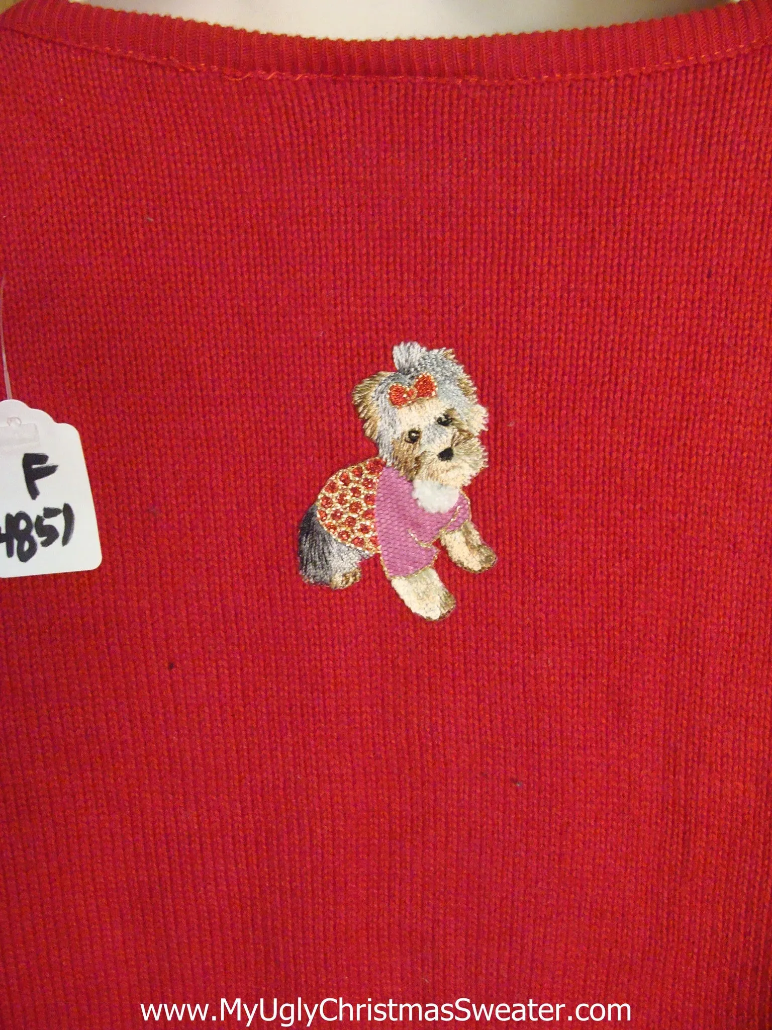 NICE and NAUGHTY Dogs Ugly Christmas Jumper
