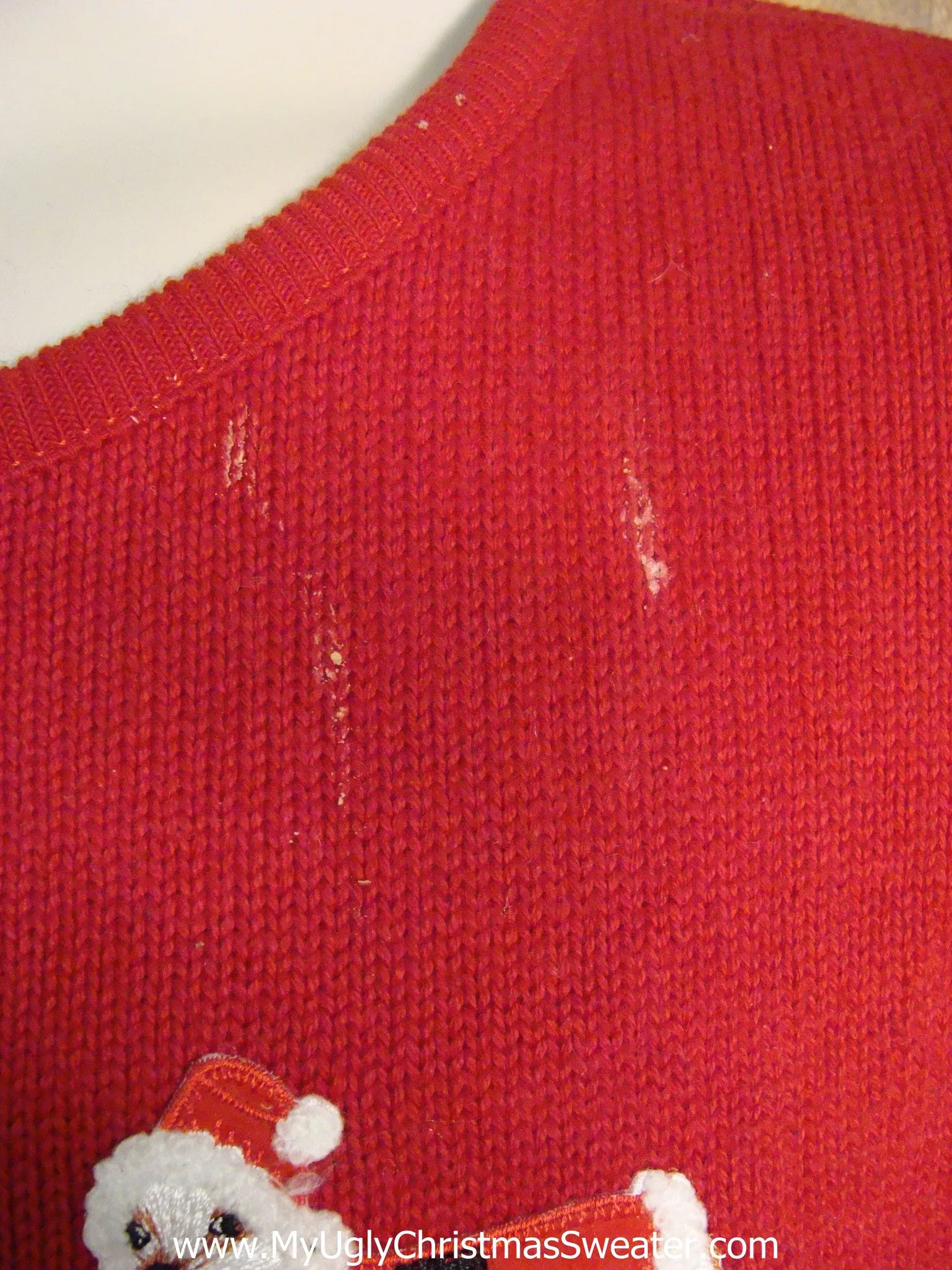 NICE and NAUGHTY Dogs Ugly Christmas Jumper