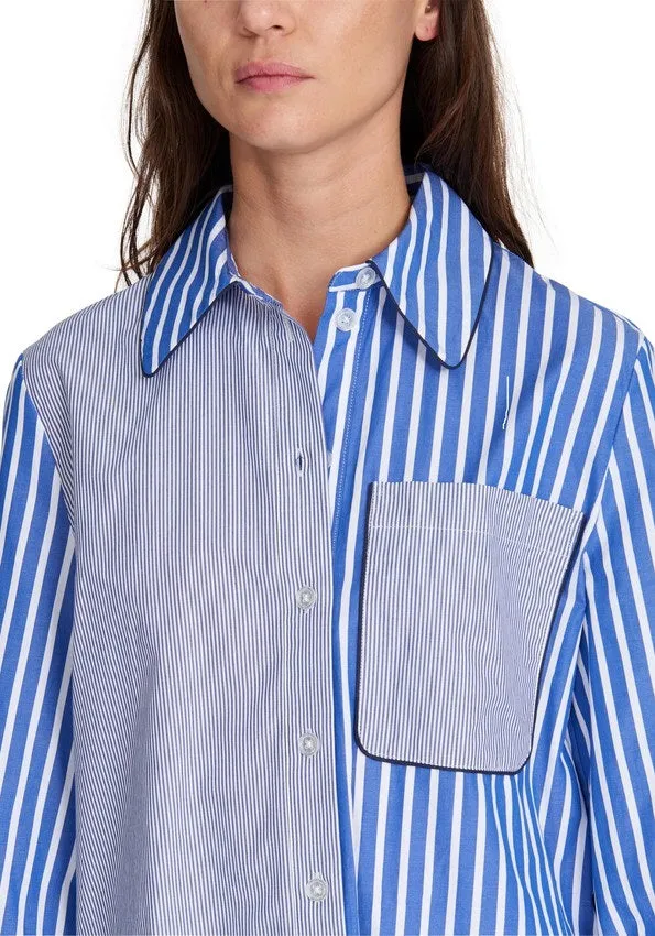 Nonothing| Women's cotton shirt in striped print