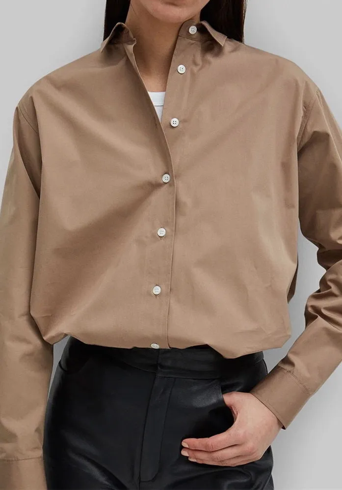 Nonothing|Women's oversize cotton shirt in 3 colors