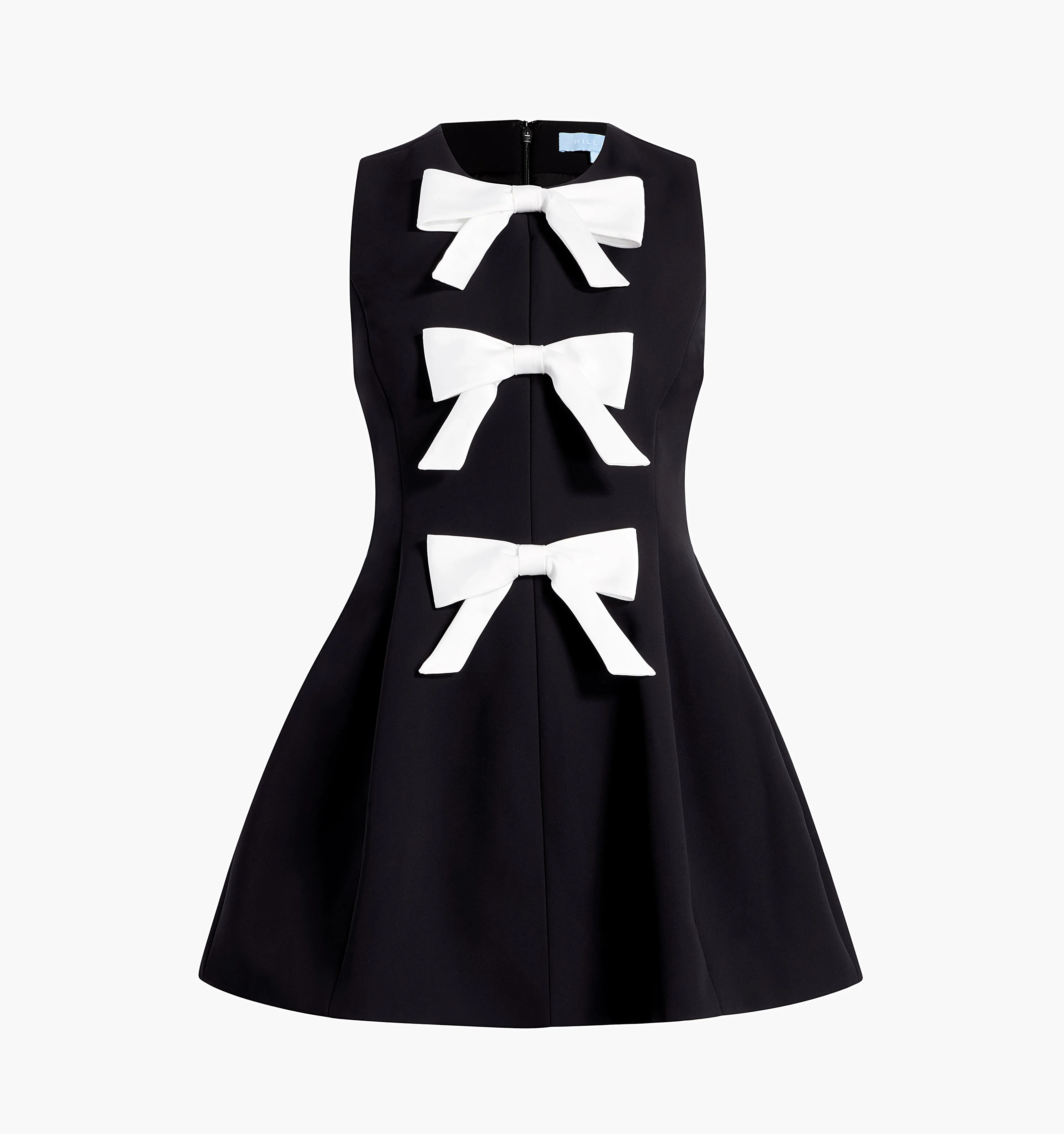 Ivory Blythe Bow Dress – Elegant and Chic Womens Eveningwear