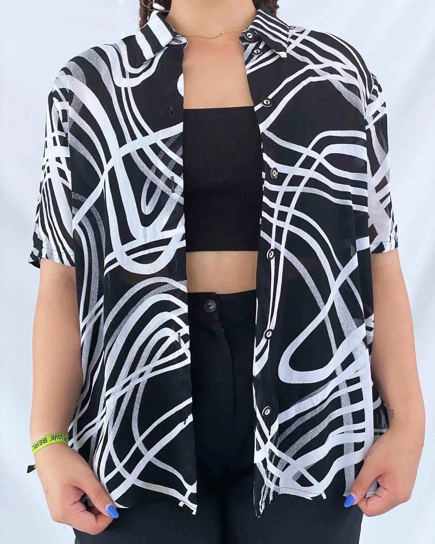 Vintage Création Atelier GP Sheer Shirt