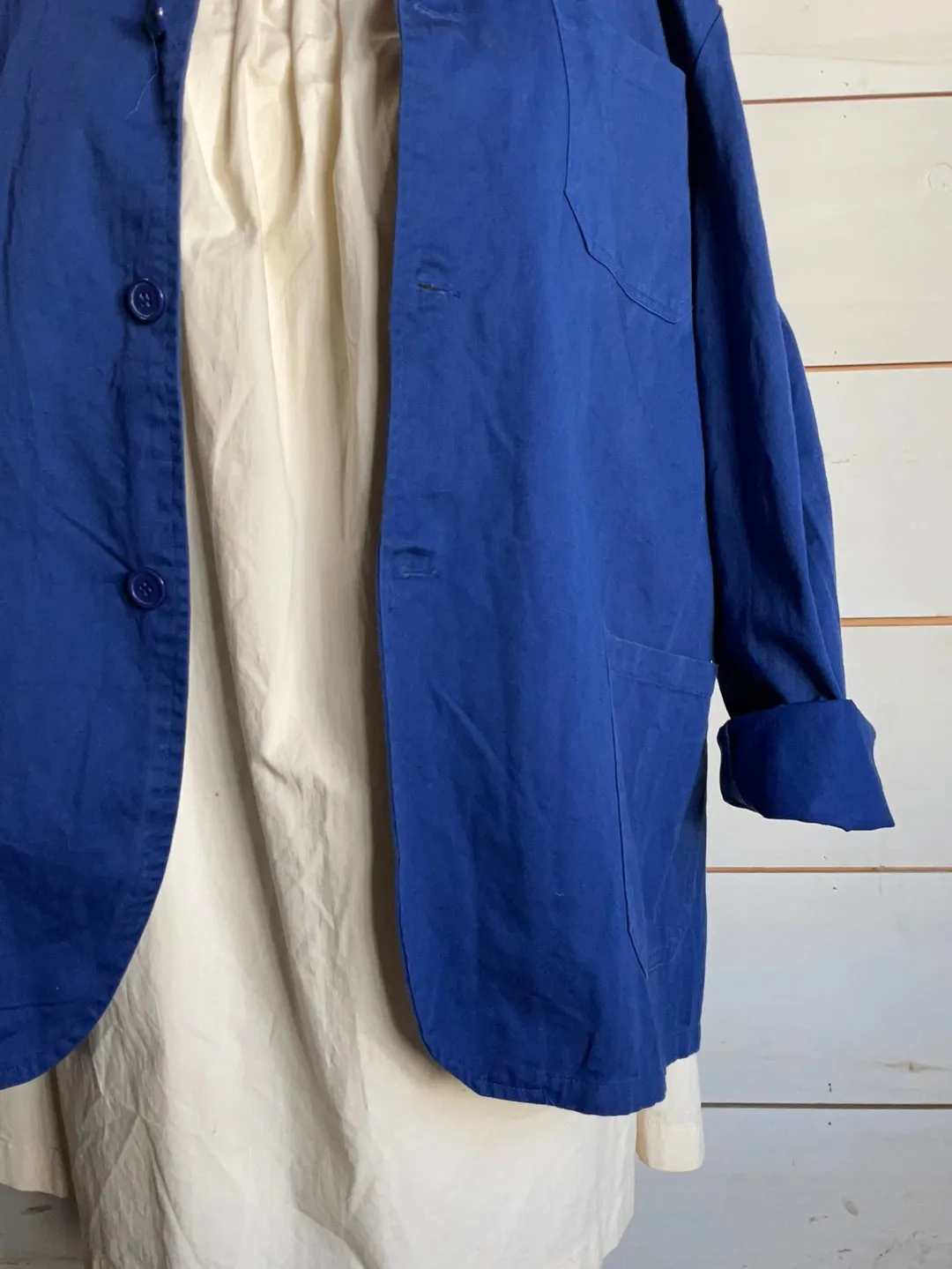 Vintage Indigo Chore Coat